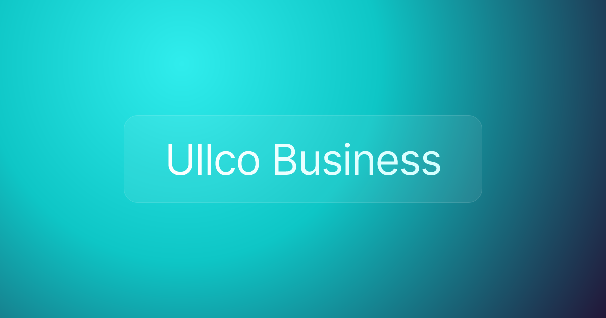 Ullco Business