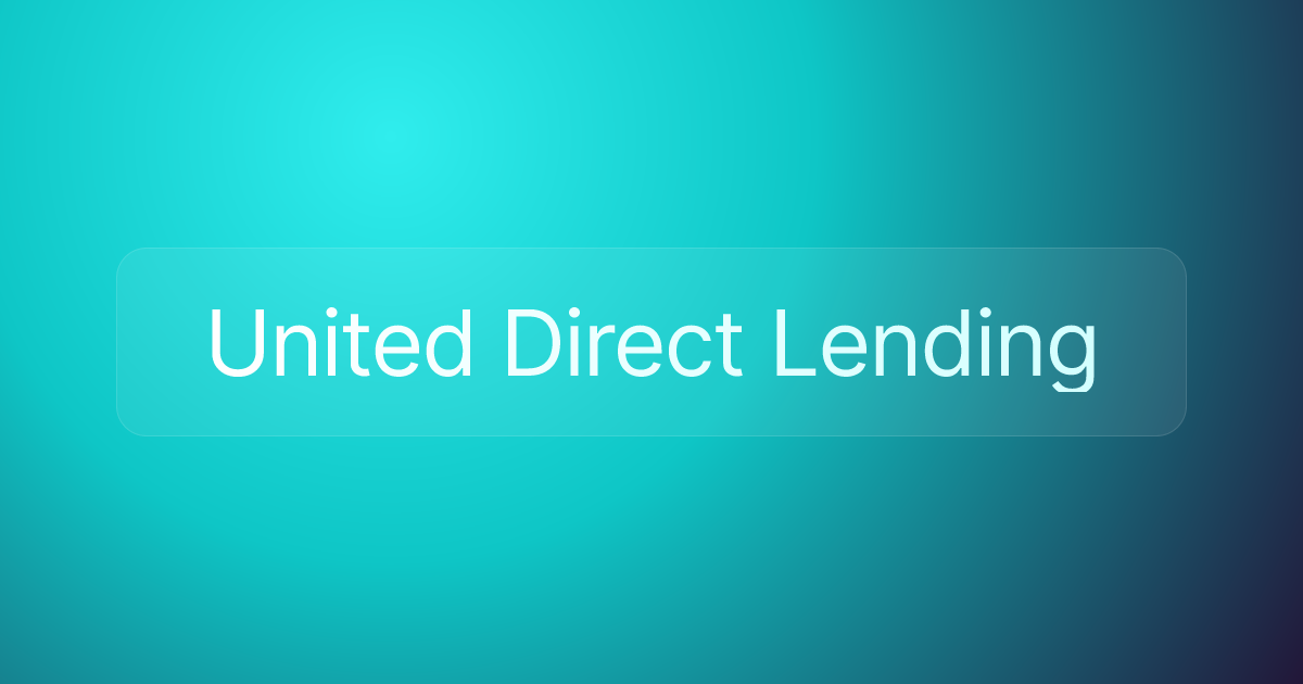 United Direct Lending