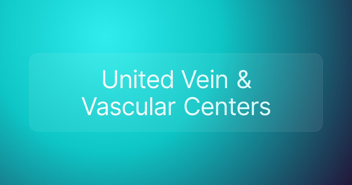United Vein & Vascular Centers