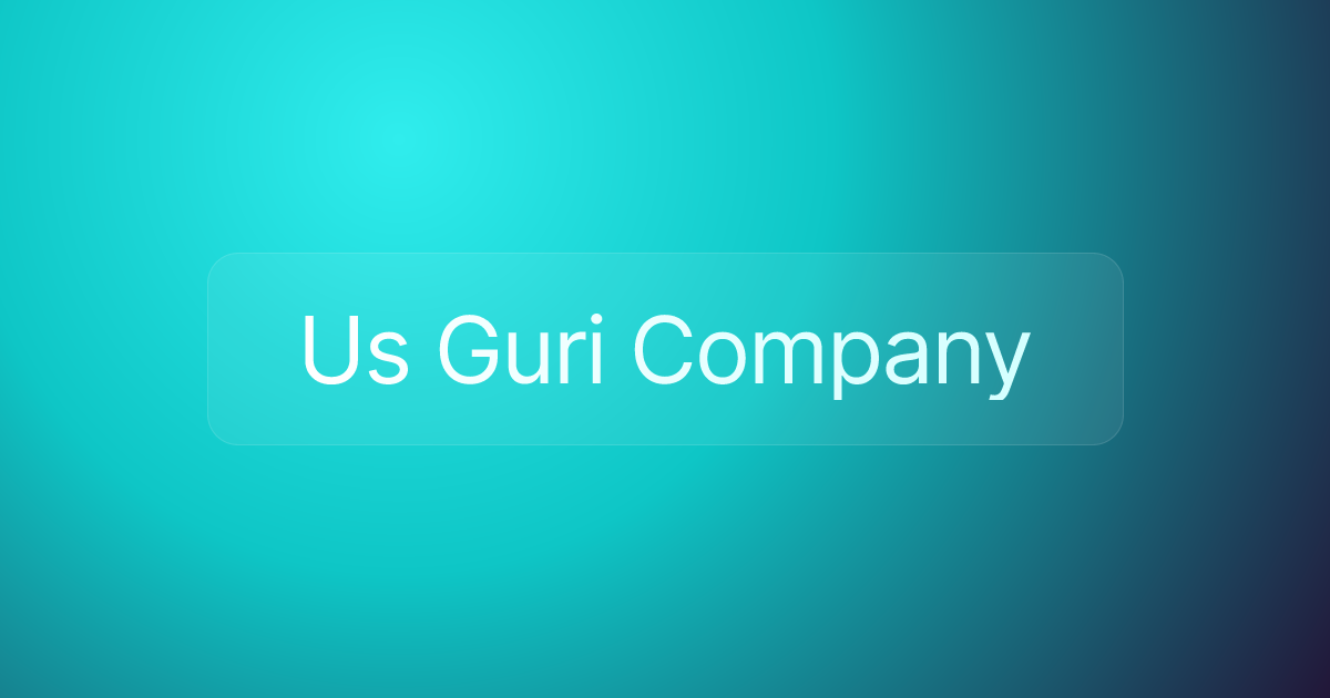 Us Guri Company