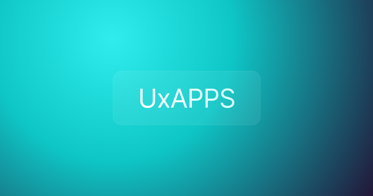 UxAPPS