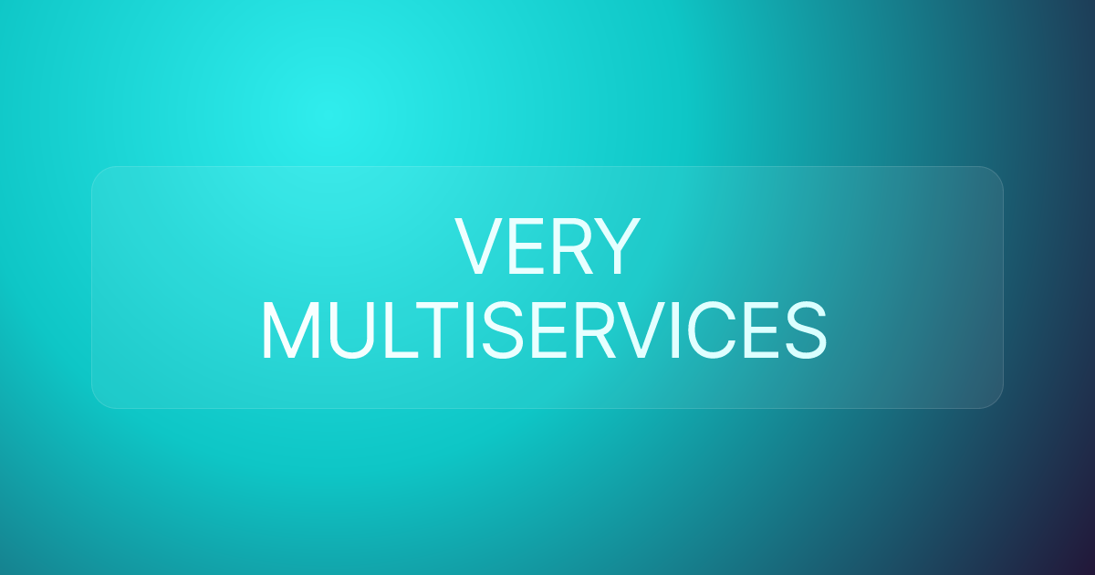 VERY MULTISERVICES