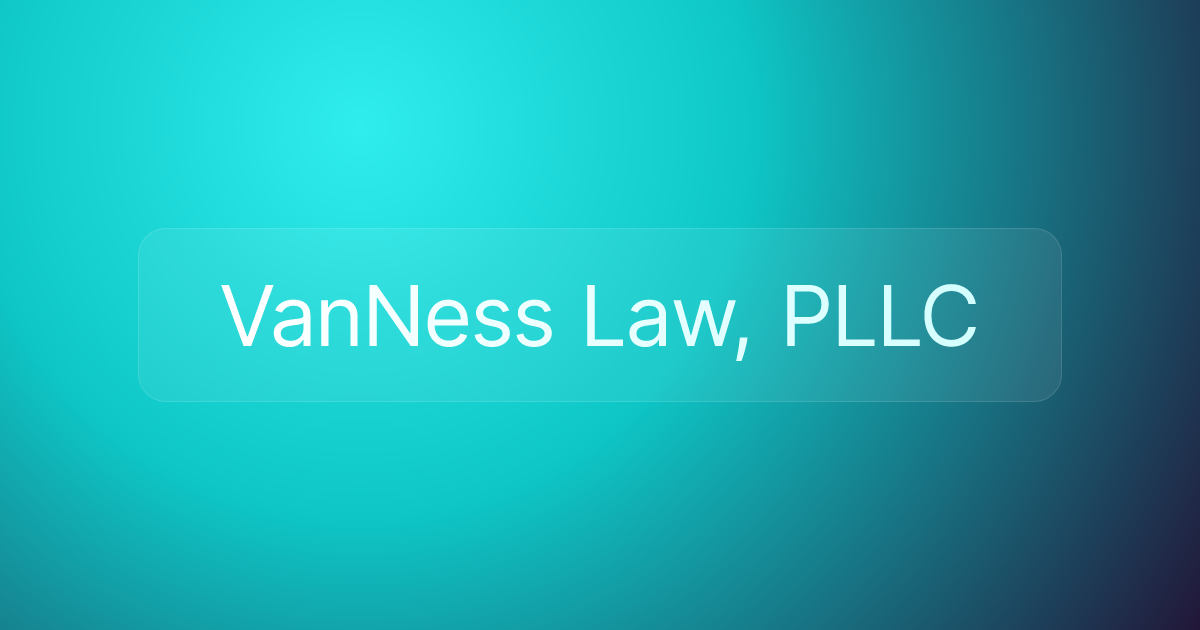 VanNess Law, PLLC