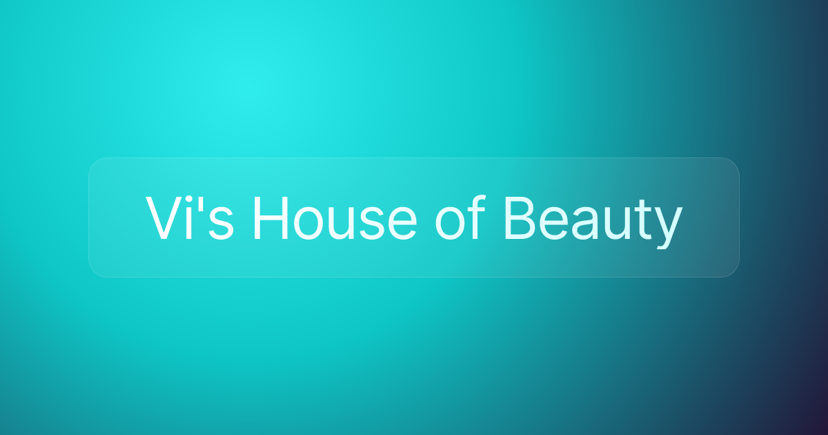 Vi's House of Beauty