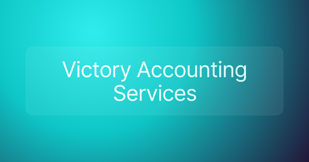 Victory Accounting Services