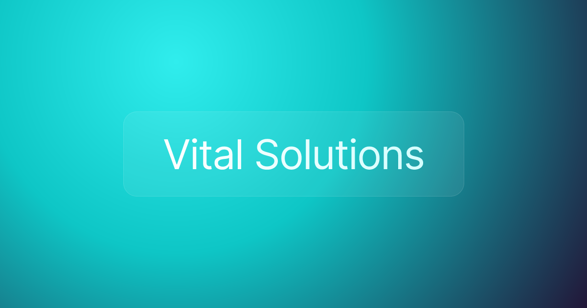 Vital Solutions
