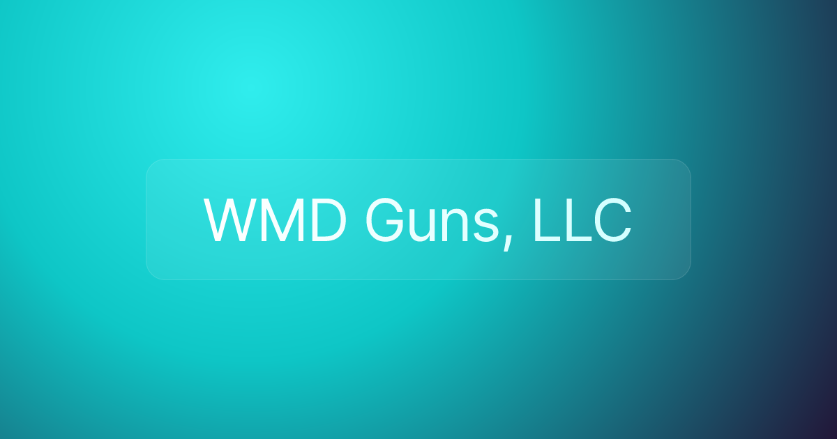 WMD Guns, LLC