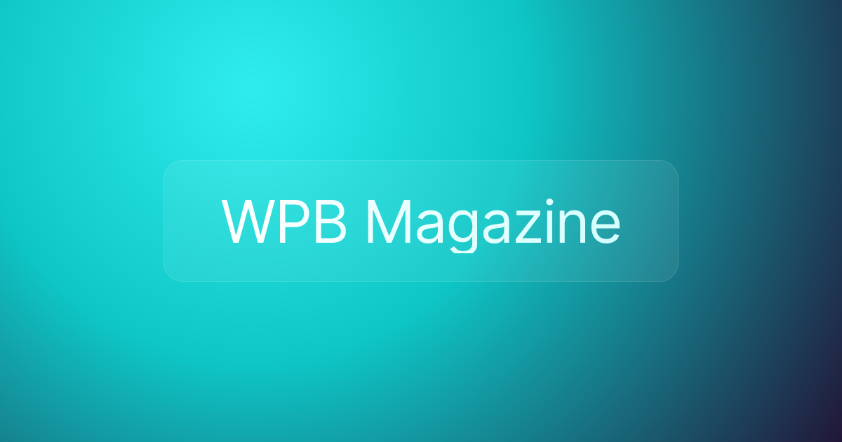 WPB Magazine