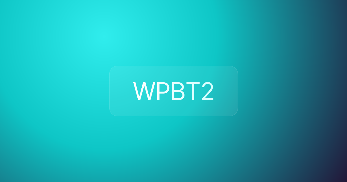 WPBT2