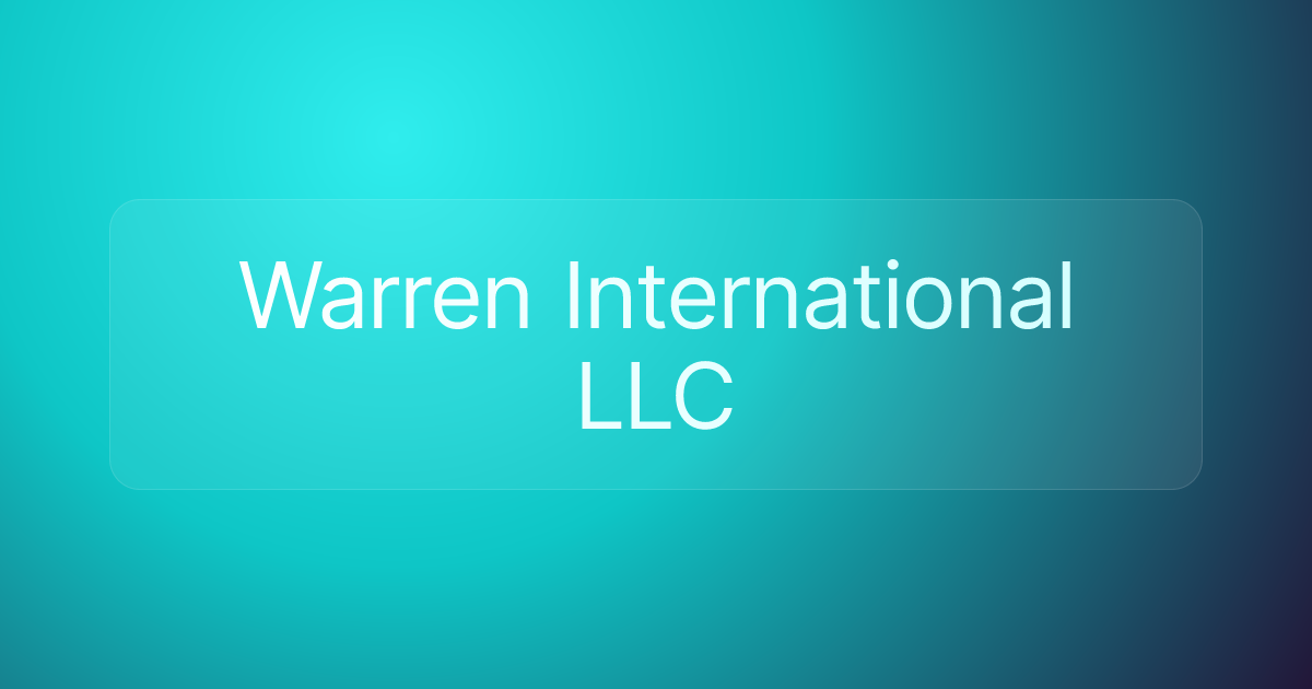 Warren International LLC