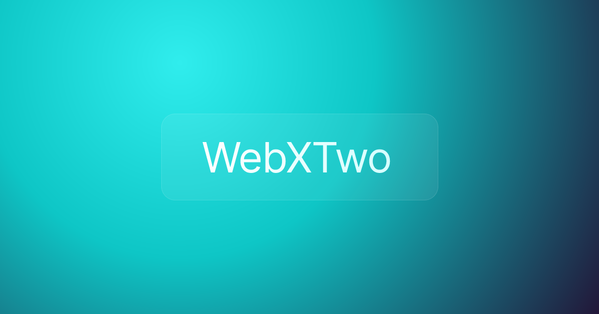 WebXTwo