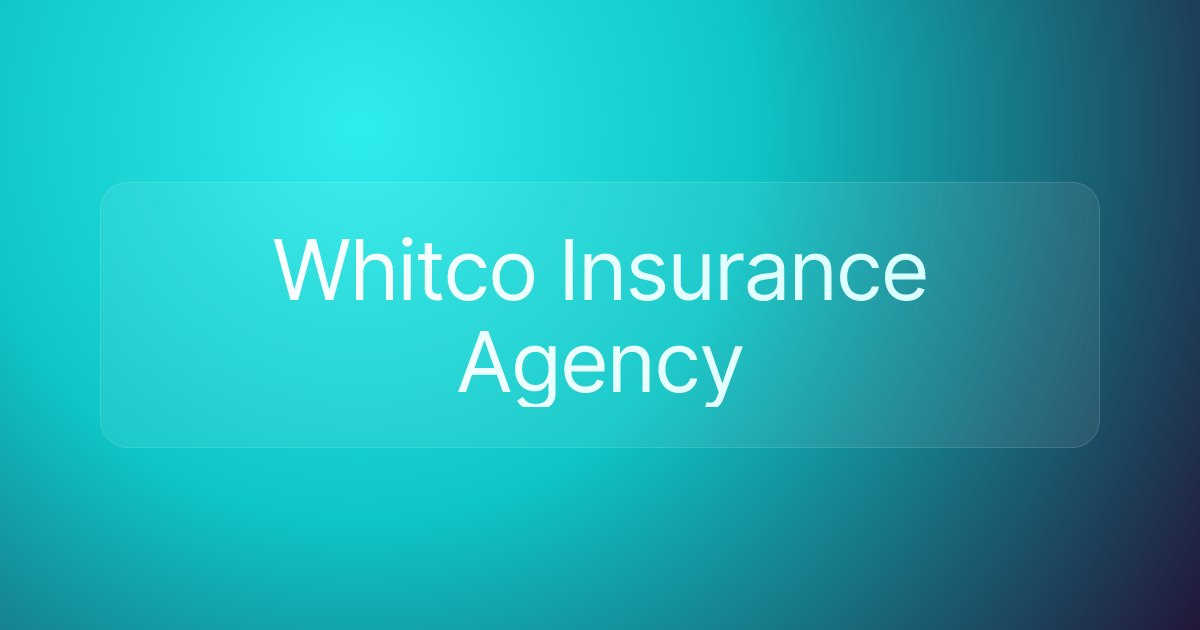 Whitco Insurance Agency