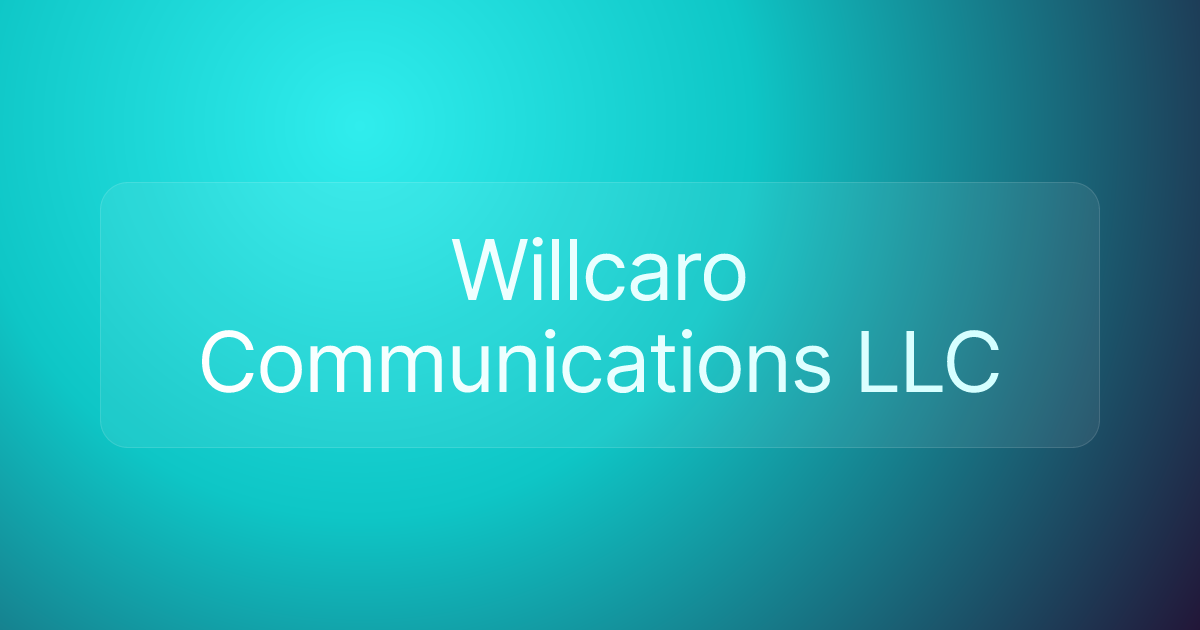 Willcaro Communications LLC