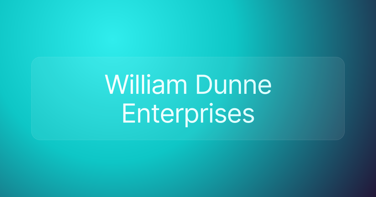 William Dunne Enterprises