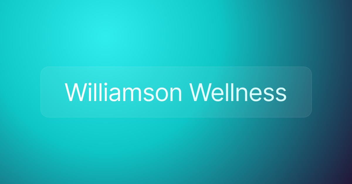 Williamson Wellness