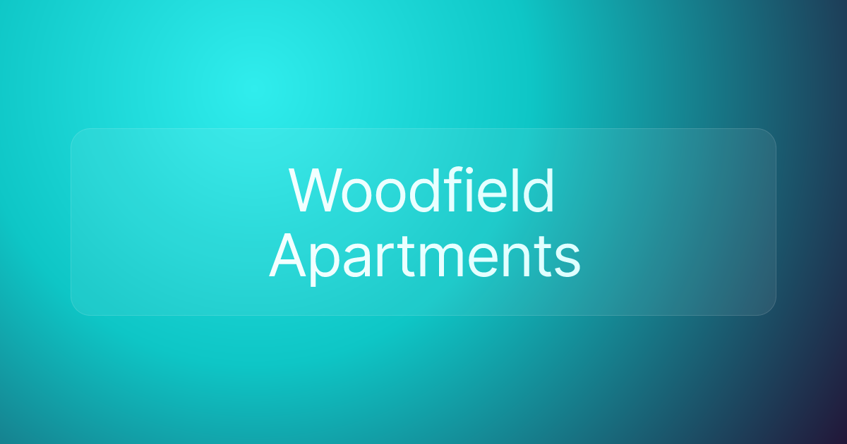 Woodfield Apartments
