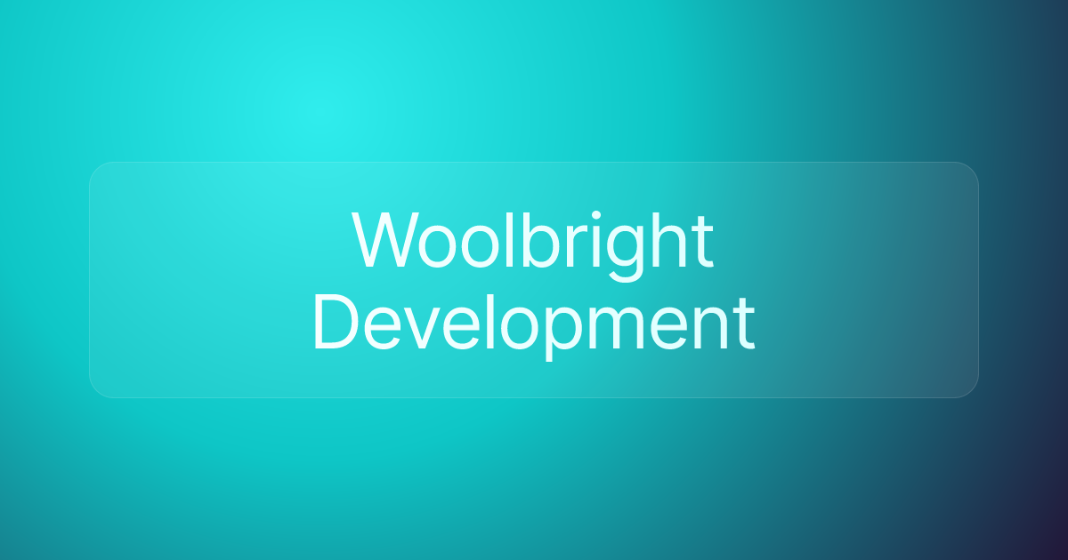 Woolbright Development