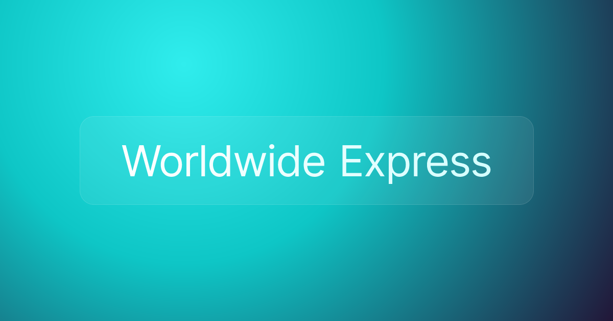 Worldwide Express