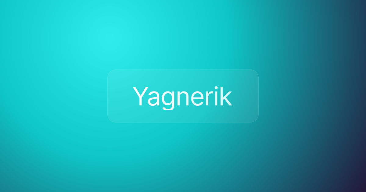 Yagnerik