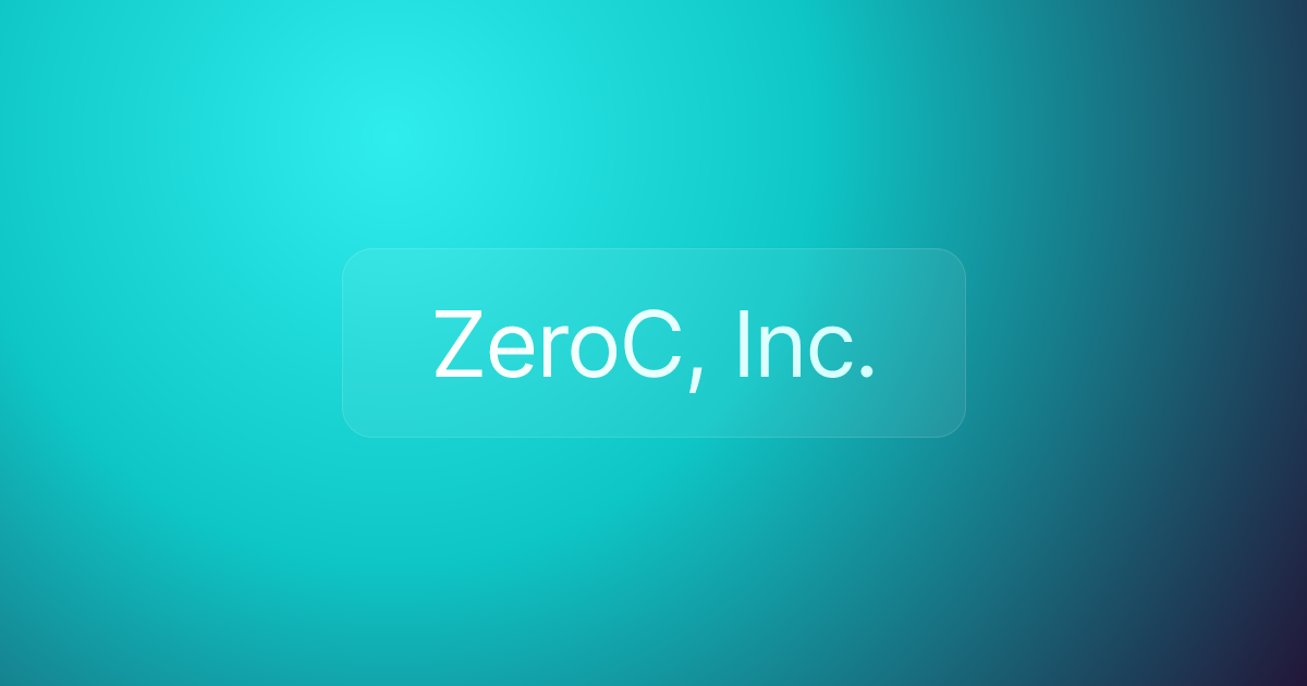 ZeroC, Inc.