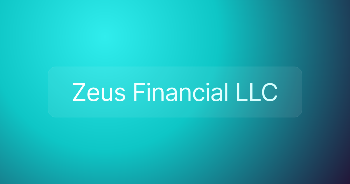 Zeus Financial LLC