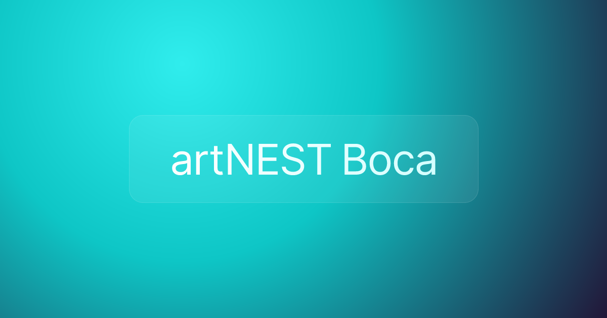 artNEST Boca