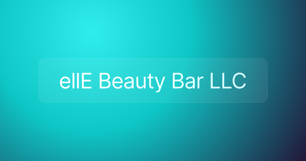 ellE Beauty Bar LLC