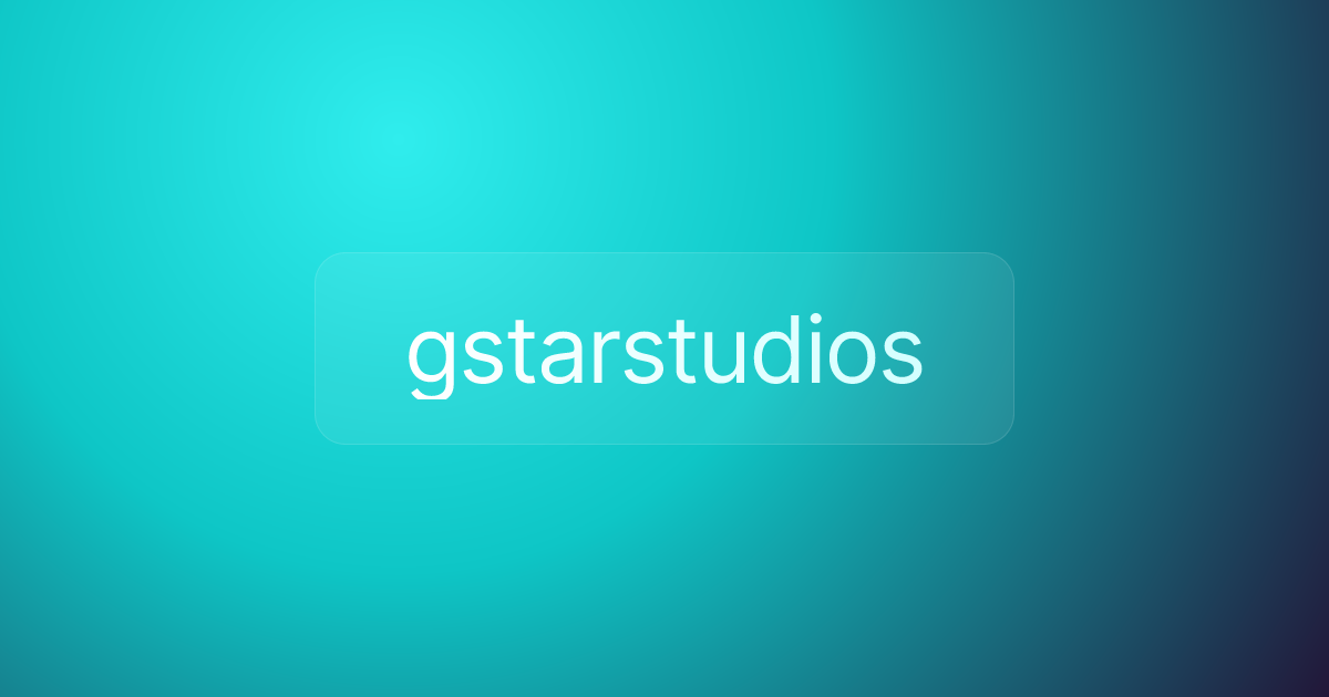gstarstudios