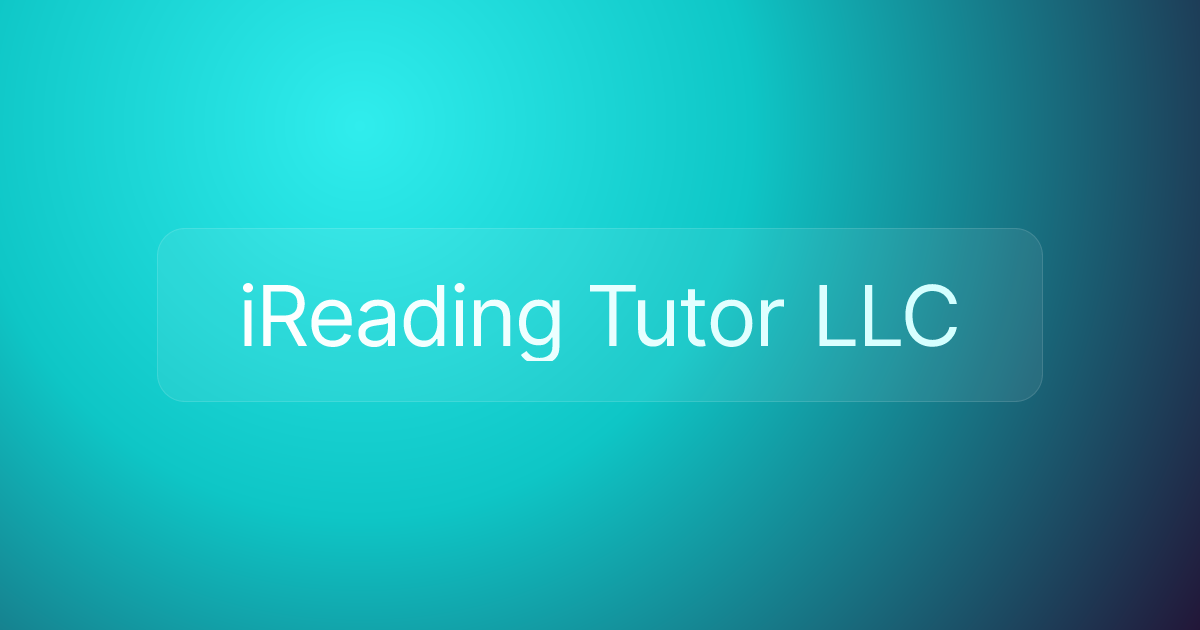 iReading Tutor LLC
