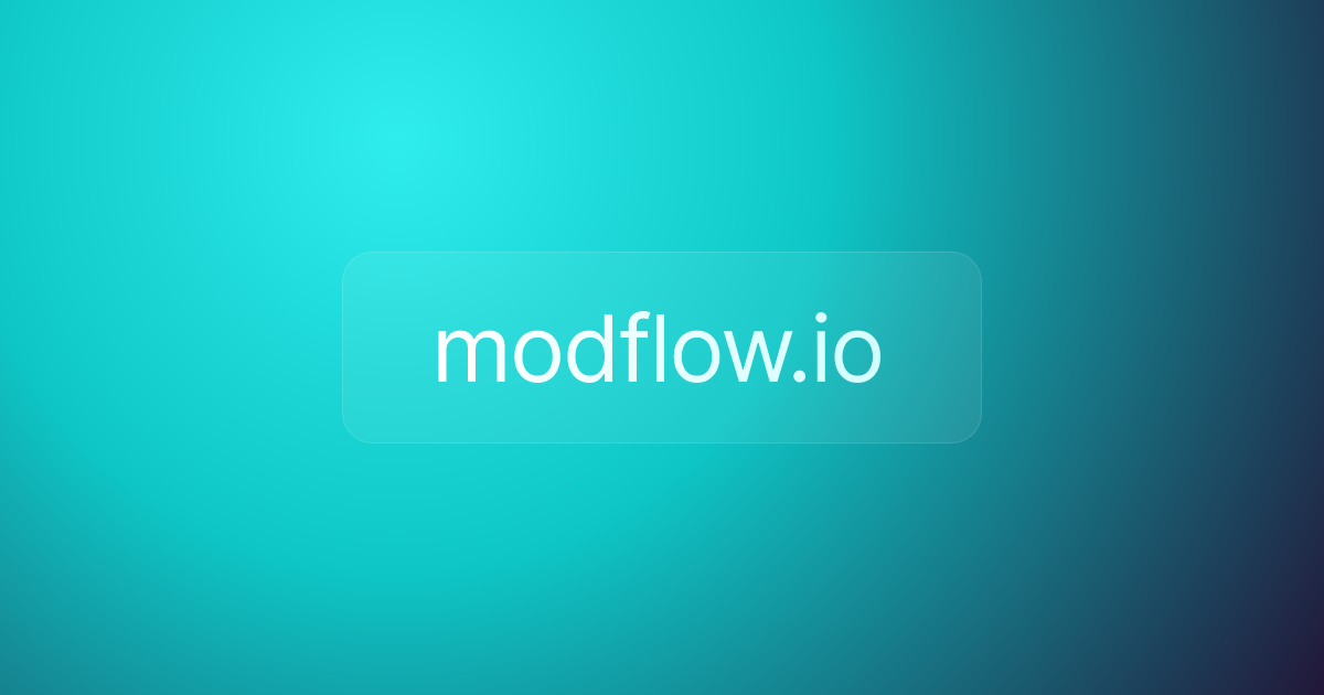 modflow.io