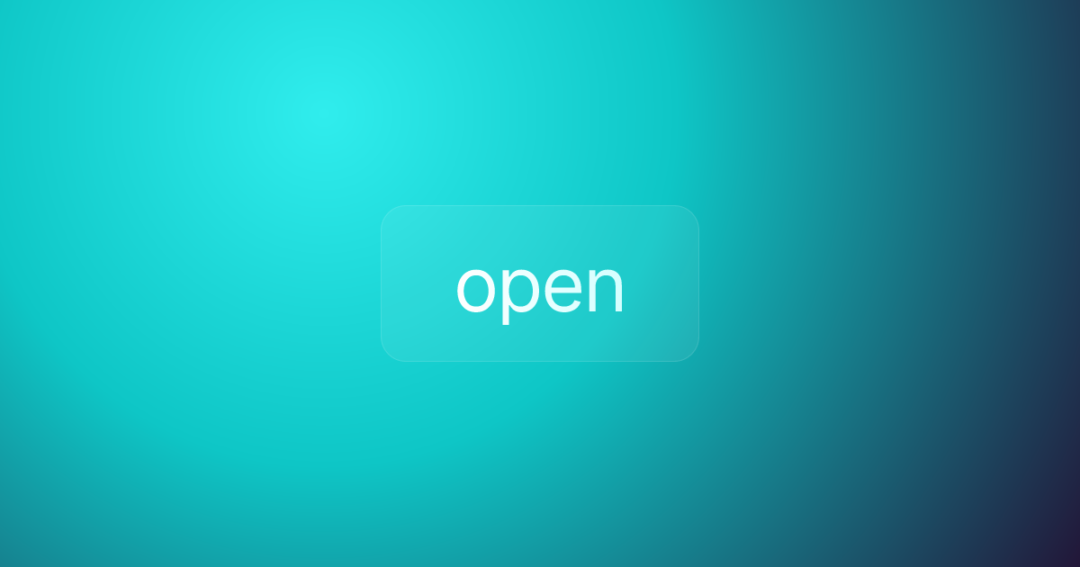 open