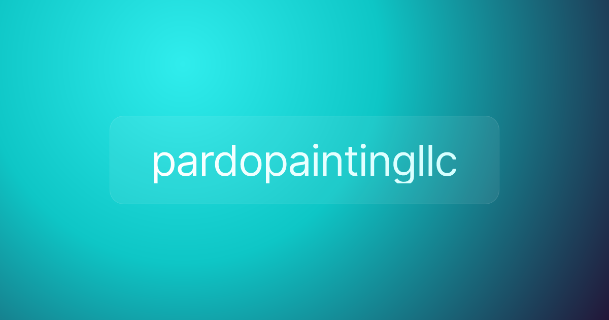 pardopaintingllc