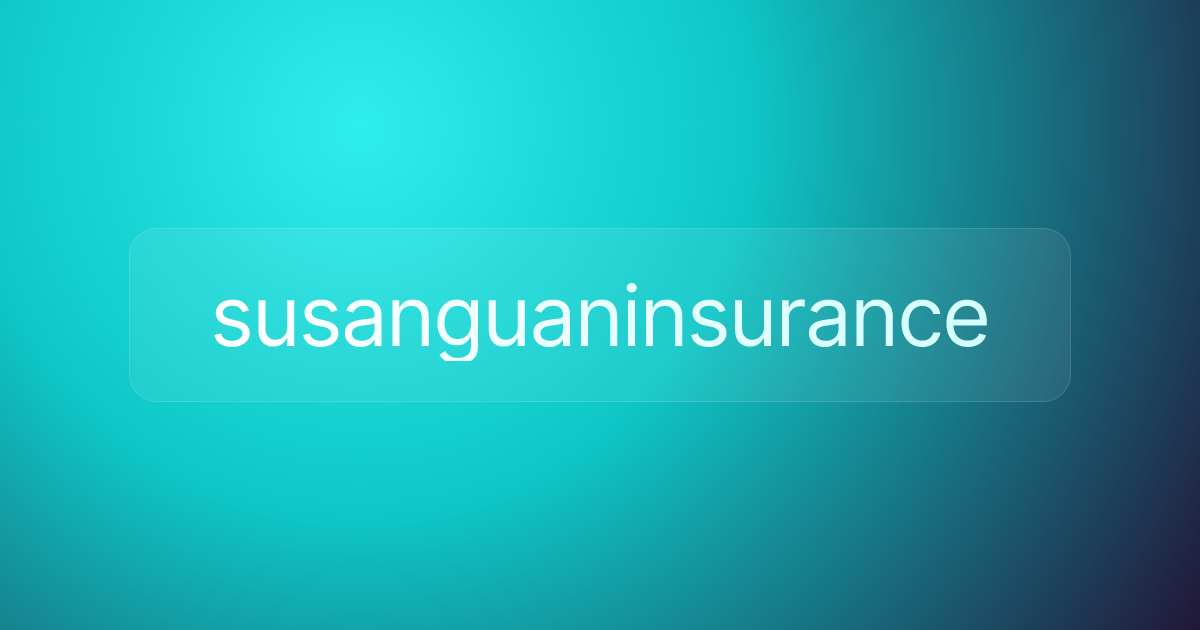 susanguaninsurance